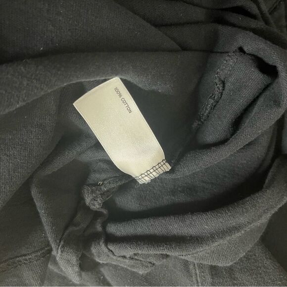 DULUTH TRADING CO Black Henley Shirt Top Short Sleeve Mens Size 4XL - Picture 7 of 9